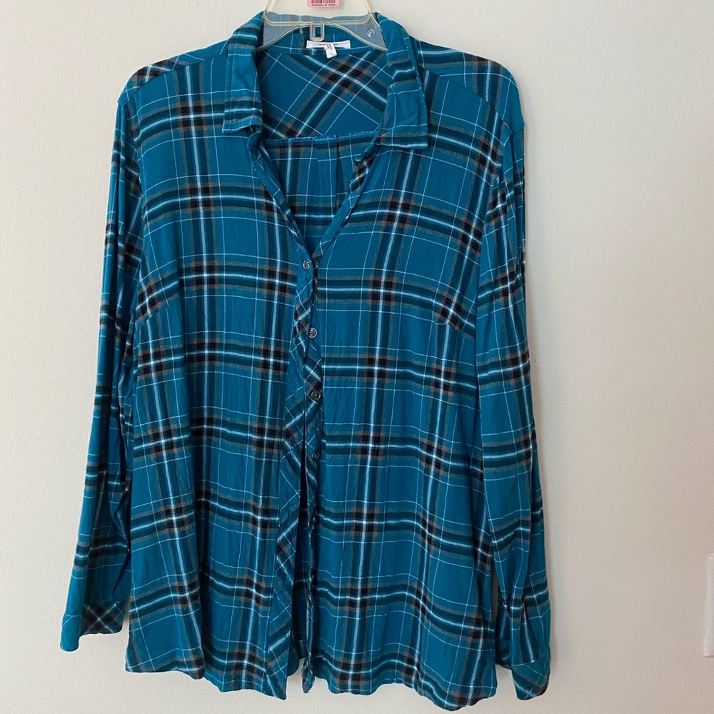 Maurices plaid shirt